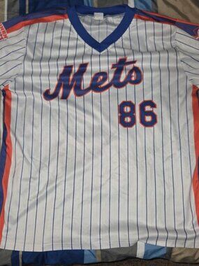 New York Mets 1986 Retro Jersey - 25th Anniversary Dunkin' Donuts SGA - Size XL